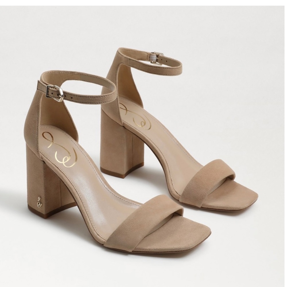 Sam Edelman  Block Heel Sandal Size 8